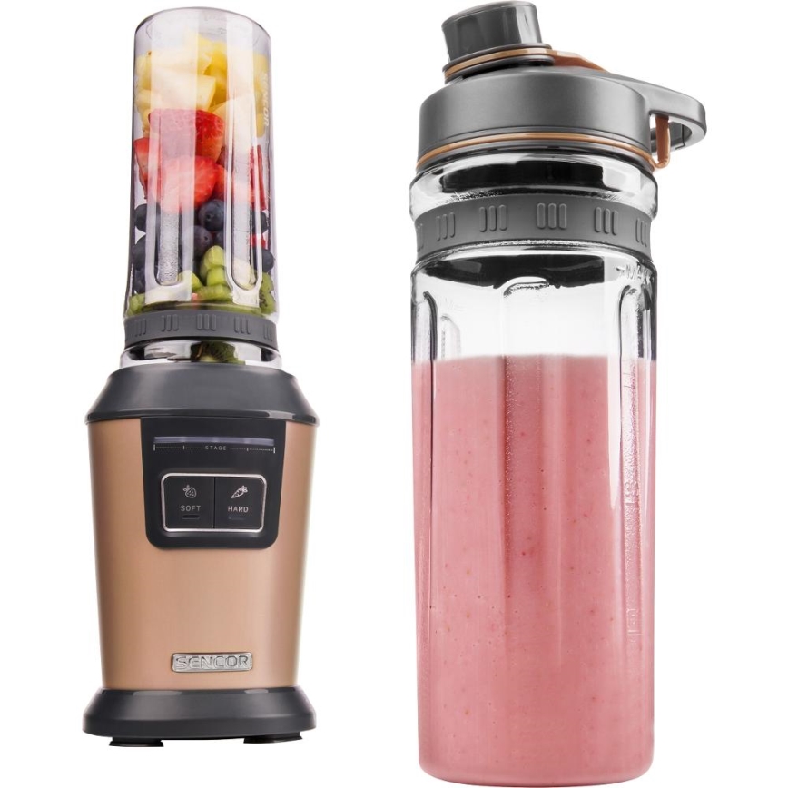 Sencor - Smoothie turmixgép tartozékokkal 800W/230V rézszínű