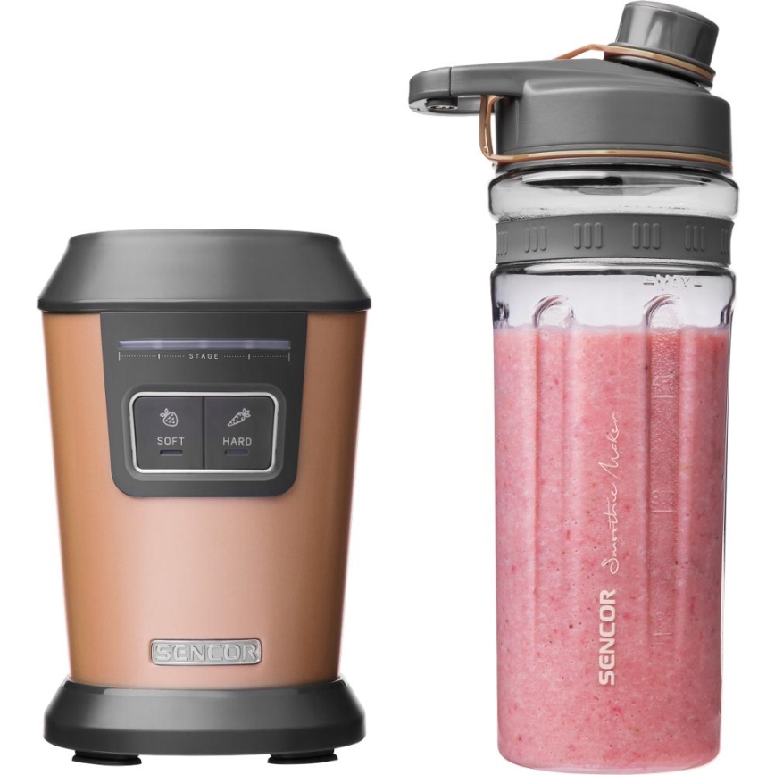 Sencor - Smoothie turmixgép tartozékokkal 800W/230V rézszínű