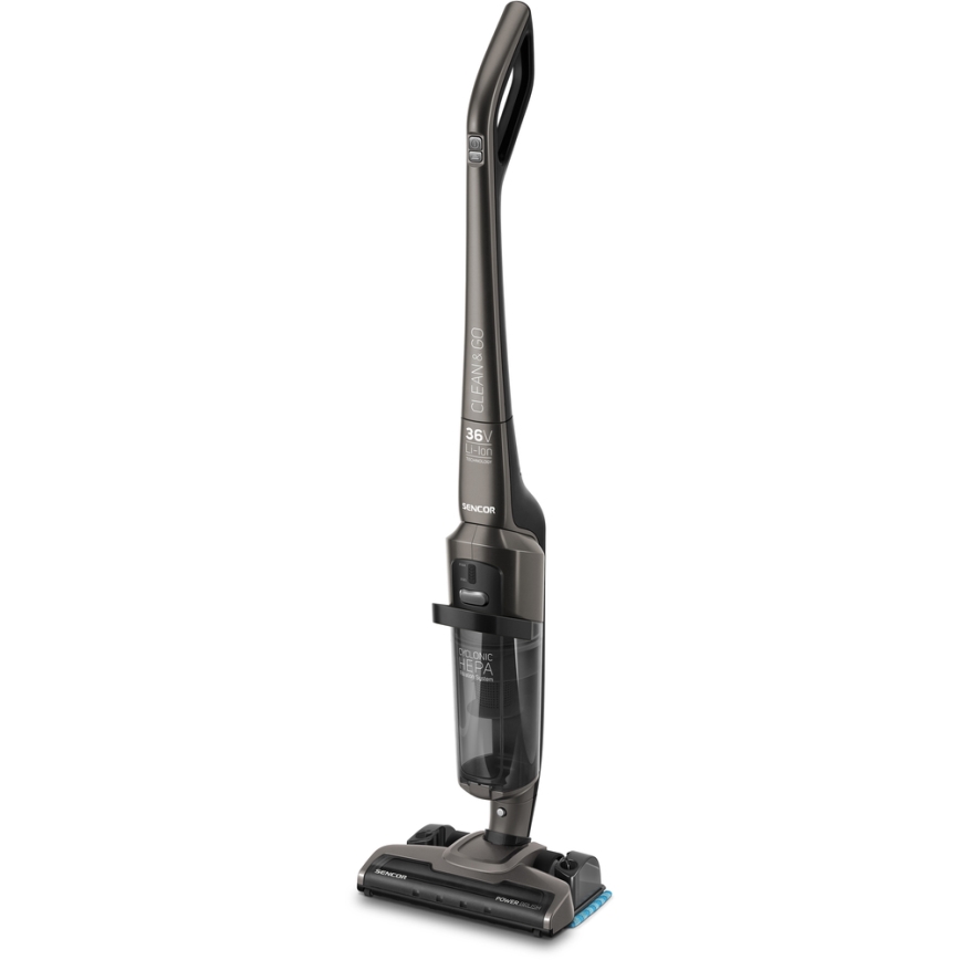 Sencor-Stick porszívó elektromos forgókefével és felmosóval 150W/36V 2150mAh