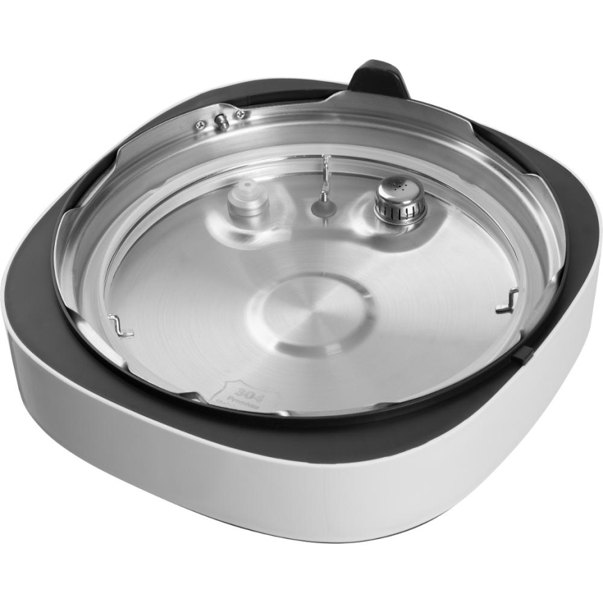 Sencor - Többfunkciós elektromos gyorsfőző 5,5 l 1000W/230V fehér/fekete