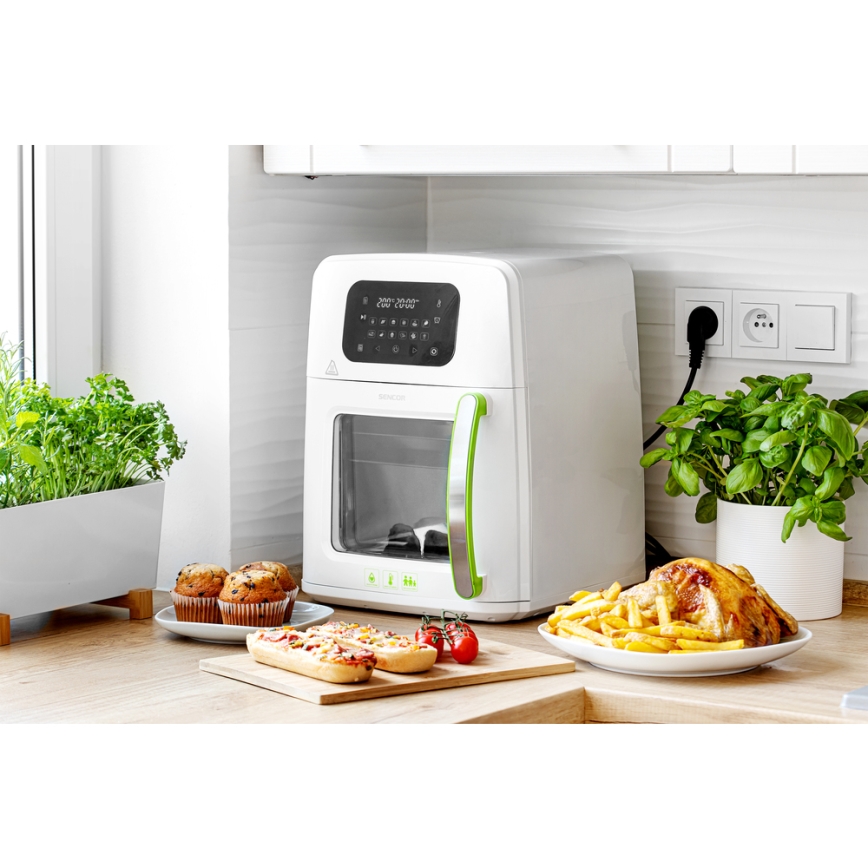 Sencor - Többfunkciós forrólevegős sütő 11 l 1800W/230V