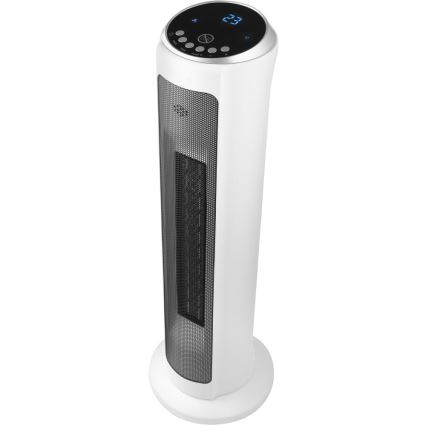 Sencor - Ventilátor kerámia fűtőtesttel 2200W/230V Wi-Fi fehér + távirányító
