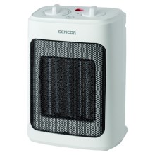 Sencor - Ventilátor kerámia fűtőelemmel 900/1300/2000W/230V fehér