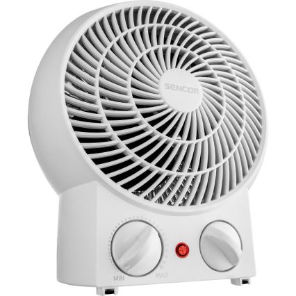 Sencor - Ventilátoros hősugárzó 1200/2000W/230V fehér