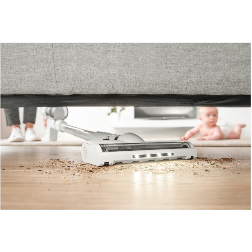 Sencor - Vezeték nélküli álló porszívó 2in1 250W/2200 mAh fehér