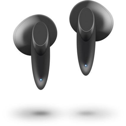 Sencor - Vezeték nélküli fejhallgató 230 mAh + 2x 25 mAh IPX4 fekete