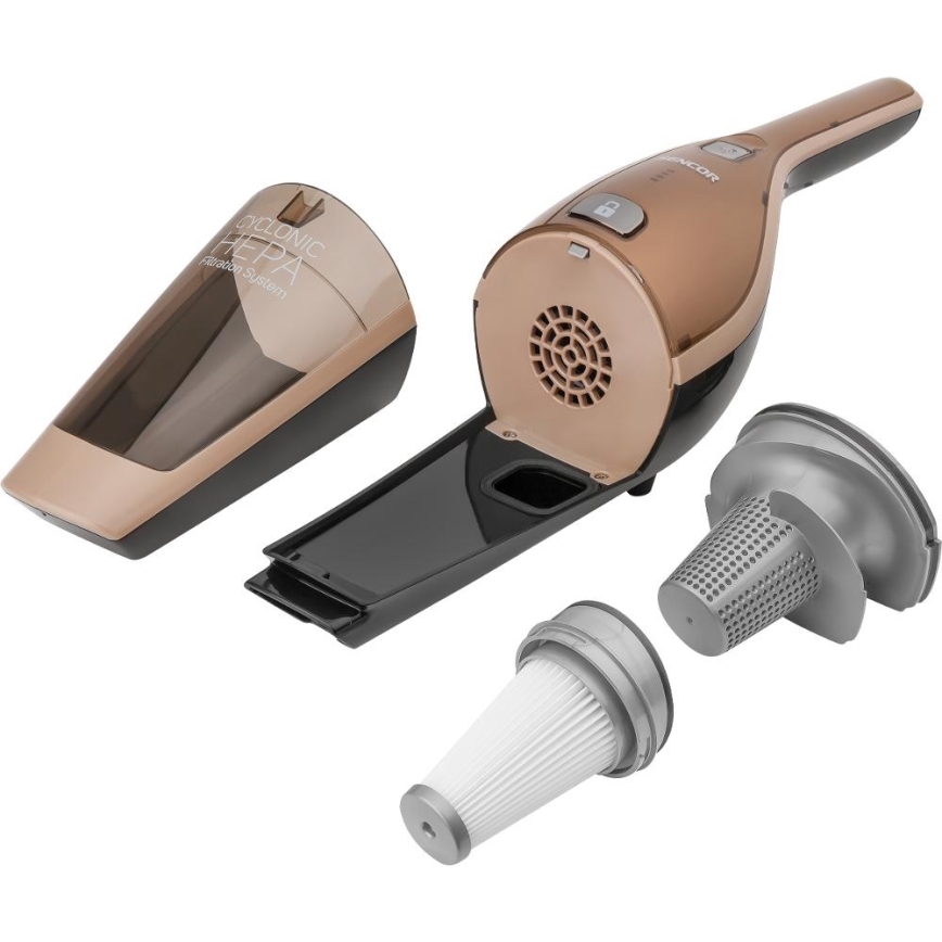 Sencor - Vezeték nélküli rúdporszívó 2 az 1-ben 100W/2000 mAh bézs