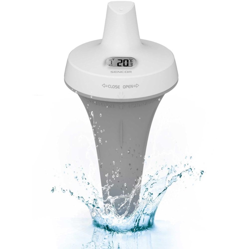 Sencor - Vezeték nélküli úszó medenceérzékelő 2xAA IPX7