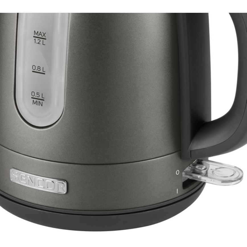 Sencor - Vízforraló 1,2 l 2150W/230V antracit