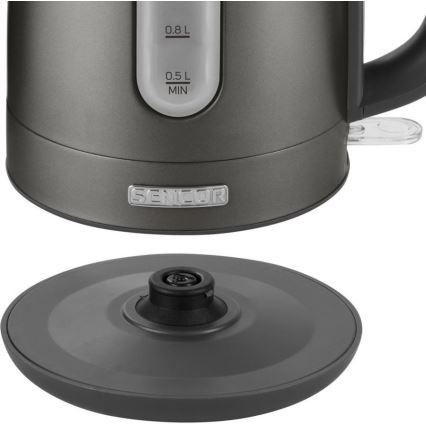 Sencor - Vízforraló 1,2 l 2150W/230V antracit