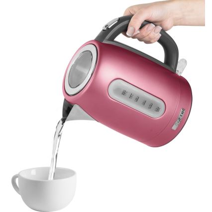 Sencor - Vízforraló 1,7 l 2150W/230V rózsaszín