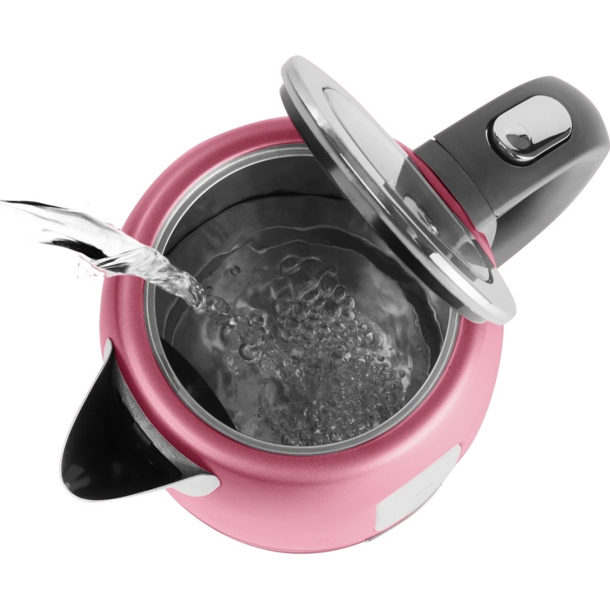 Sencor - Vízforraló 1,7 l 2150W/230V rózsaszín