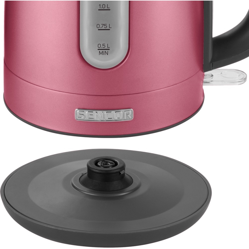 Sencor - Vízforraló 1,7 l 2150W/230V rózsaszín