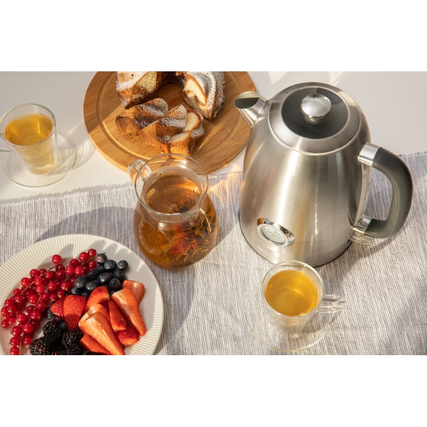 Sencor - Vízforraló 1,7 l 2200W/230V rozsdamentes acél