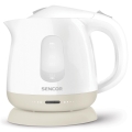 Sencor - Vízforraló 1 l 1100W/230V fehér/bézs