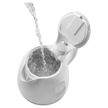 Sencor - Vízforraló 1 l 1100W/230V fehér/bézs