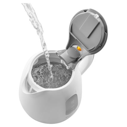 Sencor - Vízforraló 1 l 1100W/230V fehér/szürke