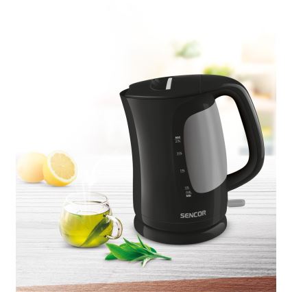 Sencor - Vízforraló 2,5 l 2200W/230V fekete