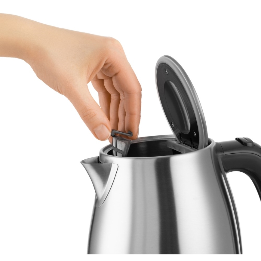 Sencor - Vízforraló hőszabályozással 1,7 l 2200W/230V rozsdamentes acél