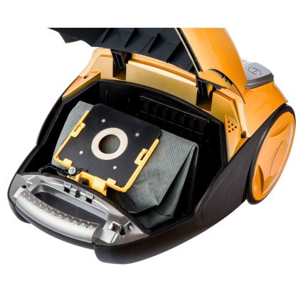 Sencor - Zsákos/zsák nélküli porszívó 4,5 l/3 l 700W/230V arany