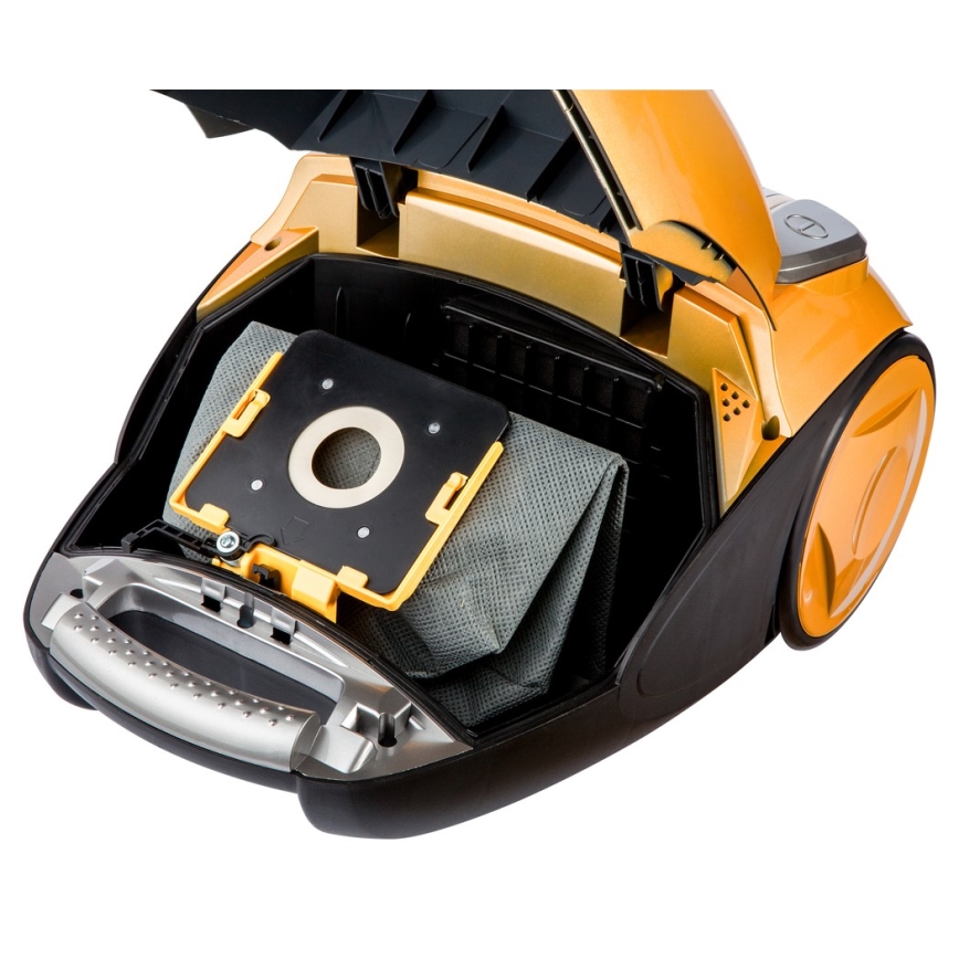 Sencor - Zsákos/zsák nélküli porszívó 4,5 l/3 l 700W/230V arany