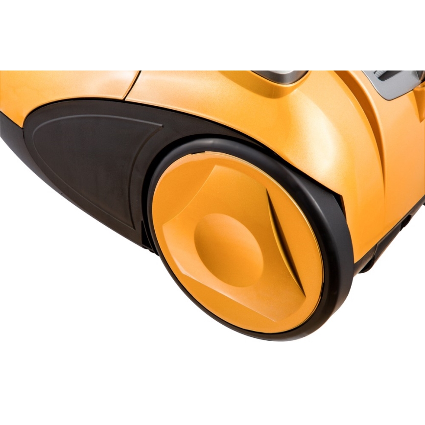 Sencor - Zsákos/zsák nélküli porszívó 4,5 l/3 l 700W/230V arany