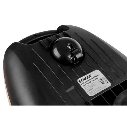 Sencor - Zsákos/zsák nélküli porszívó 4,5 l/3 l 700W/230V arany