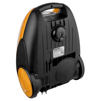 Sencor - Zsákos/zsák nélküli porszívó 4,5 l/3 l 700W/230V arany