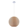 SENSAI kábeles csillár 1xE27/20W/230V, Ø 40 cm, bézs