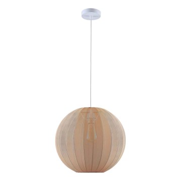 SENSAI kábeles csillár 1xE27/20W/230V, Ø 40 cm, bézs