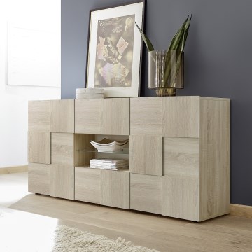 SERIAN komód sonoma tölgy