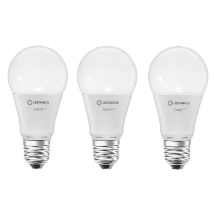 SET 3x LED RGB Dimmelhető izzó SMART+ E27/14W/230V 2700K-6500K Wi-Fi - Ledvance