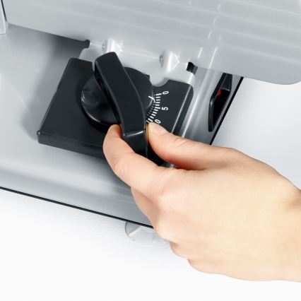 Severin AS 3915 - Elektromos szeletelő 180W/230V rozsdamentes acél