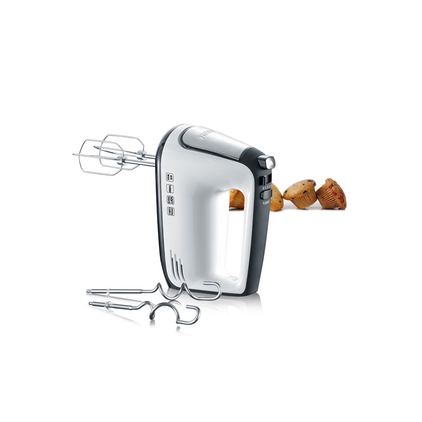 Severin HM 3830 - Kézi habverő 400W/230V fehér/fekete
