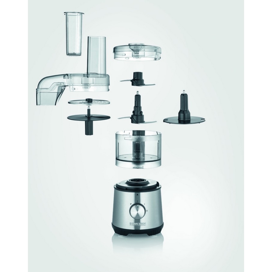 Severin KM 3865 - Konyhai aprító 400W/230V rozsdamentes acél/fekete