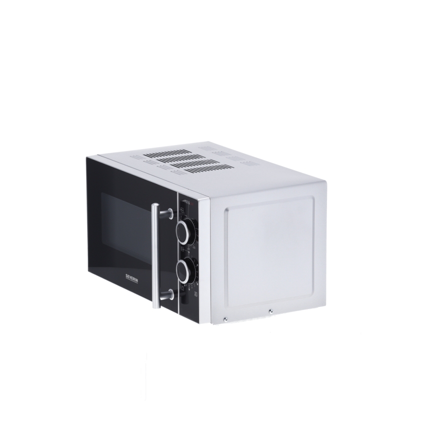 Severin MW 7771 - 700 W mikrohullámú sütő grillel, 230 V, 20 l, fekete