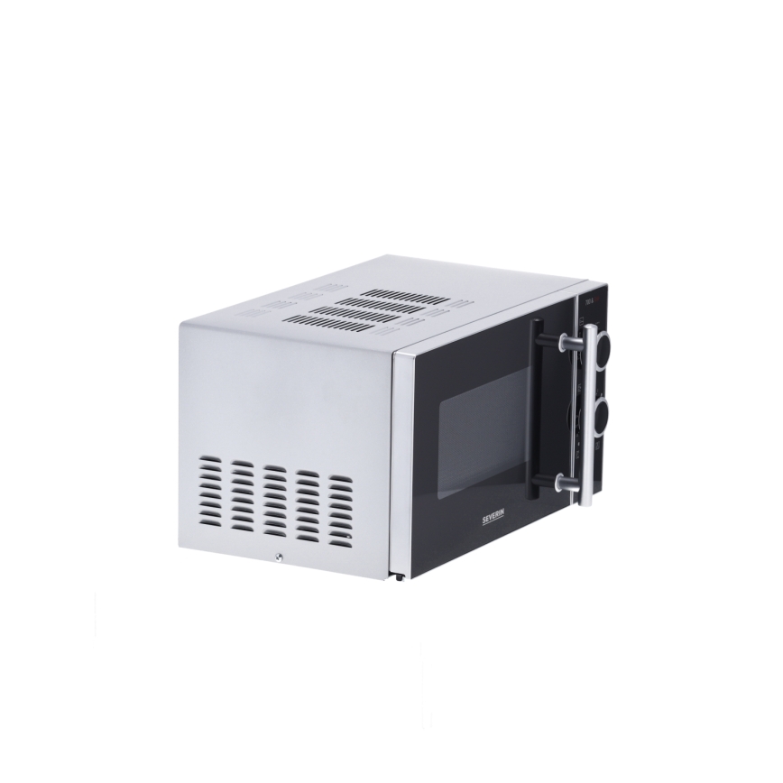 Severin MW 7771 - 700 W mikrohullámú sütő grillel, 230 V, 20 l, fekete