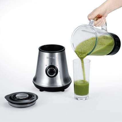Severin SM 3737 - Asztali turmixgép 1 l 500W/230V rozsdamentes acél/fekete