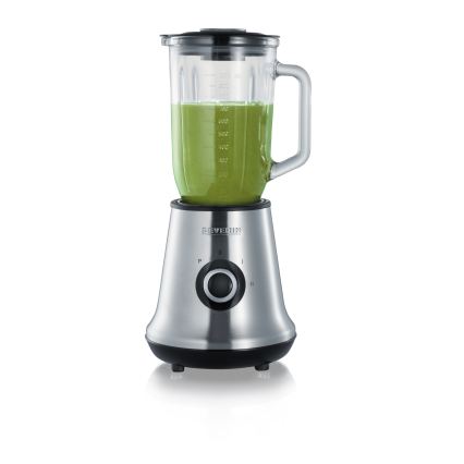 Severin SM 3737 - Asztali turmixgép 1 l 500W/230V rozsdamentes acél/fekete