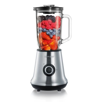 Severin SM 3737 - Asztali turmixgép 1 l 500W/230V rozsdamentes acél/fekete