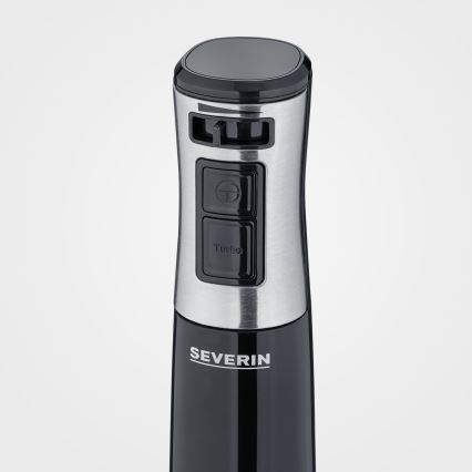 Severin SM 3771 - Kézi botmixer 600W/230V rozsdamentes acél/fekete