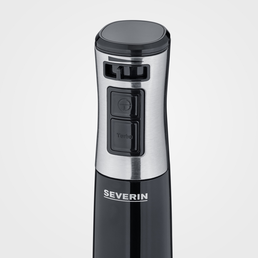 Severin SM 3771 - Rúdmixer 600W/230V rozsdamentes acél/fekete