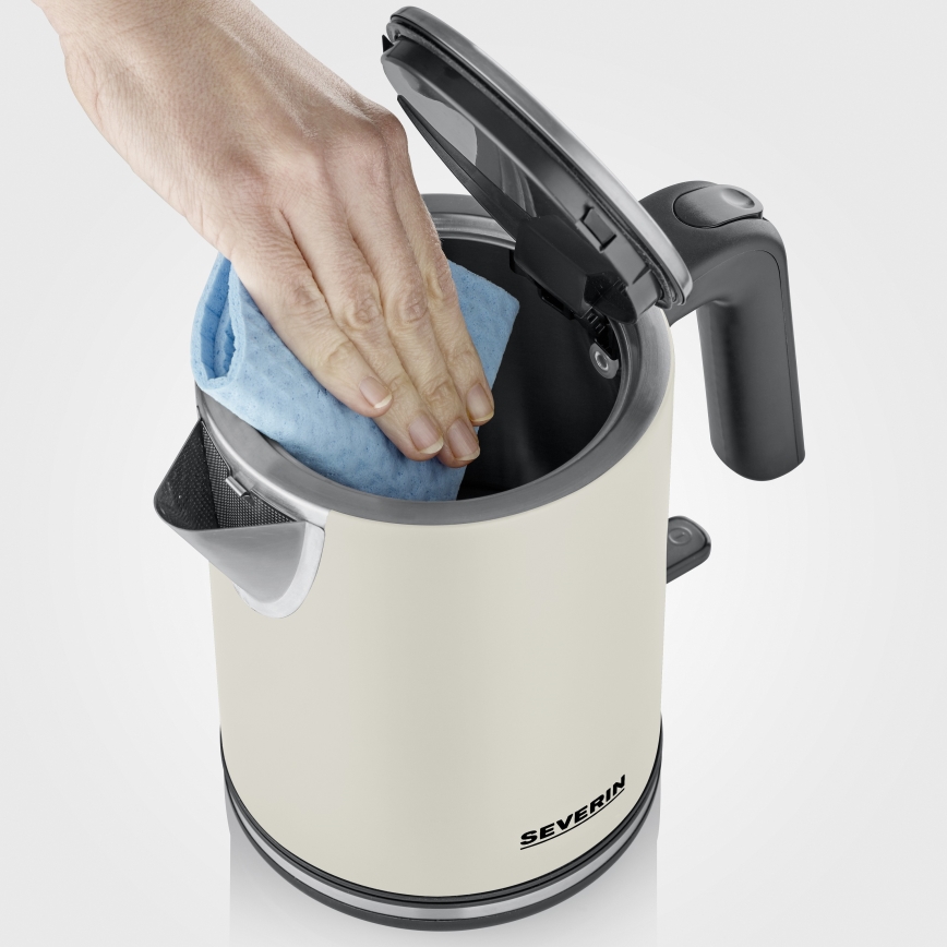 Severin WK 9577 - Elektromos vízforraló 1 l 2400W/230V bézs