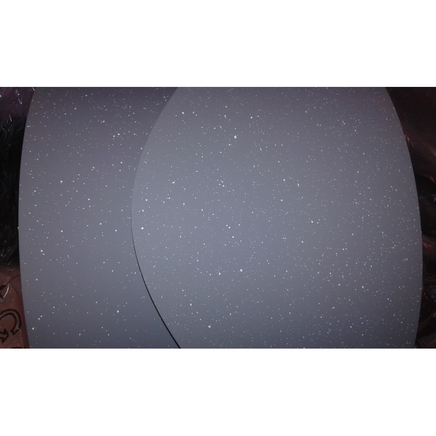 Lámpa zsinóron SFERA 1xE27/60W/230V átm. 50 cm szürke/arany