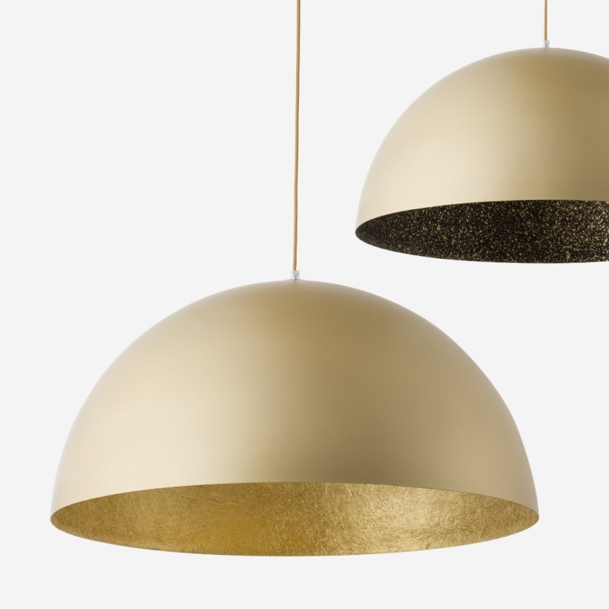 Függeszték kábellel SFERA 1xE27/60W/230V átmérő 70 cm arany