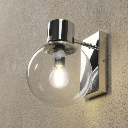 SFERIO fali lámpa 1xE14/5W/230V fényes króm/tiszta