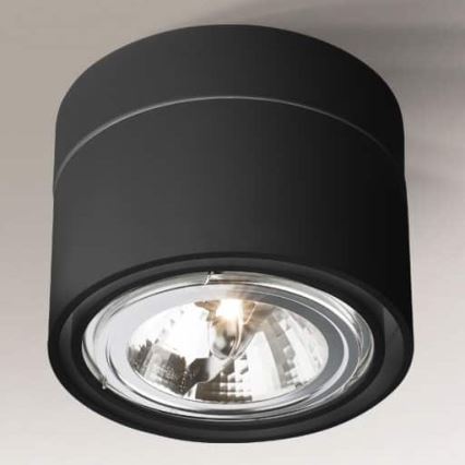 Shilo - Spotlámpa 1xGU10/15W/230V fekete