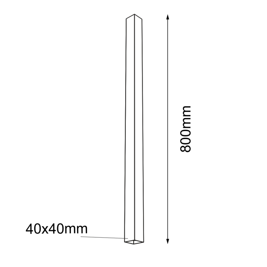Shilo - Mennyezeti lámpa 1xGU10/15W/230V fekete