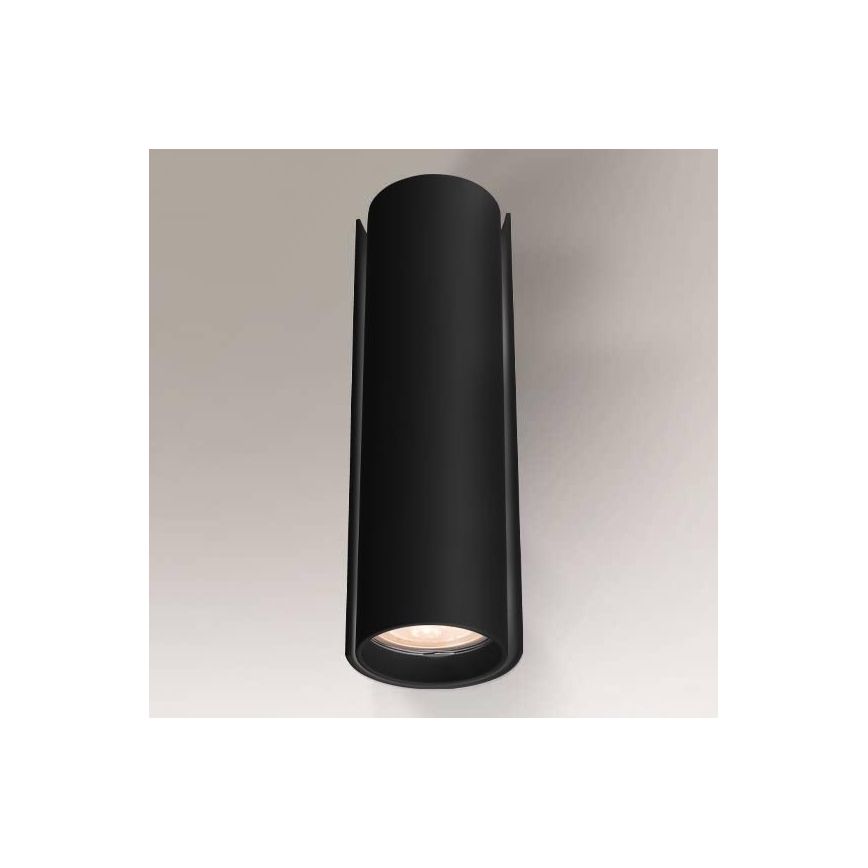 Shilo - Fali lámpa 2xGU10/15W/230V fekete