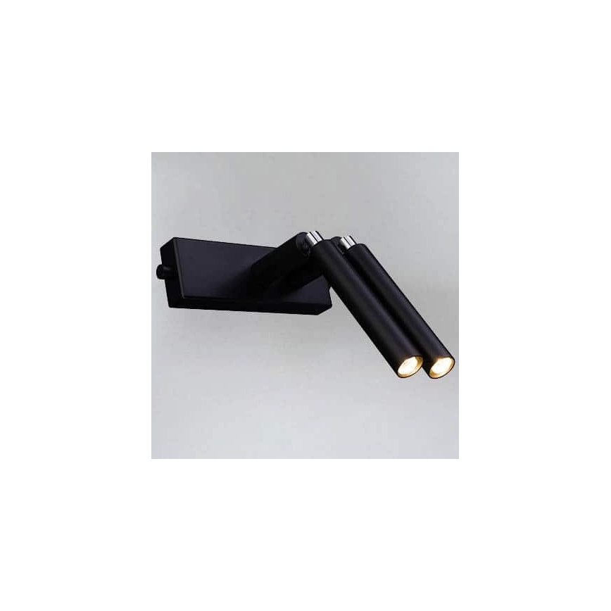 Shilo - Fali spotlámpa 2xG9/10W/230V fekete